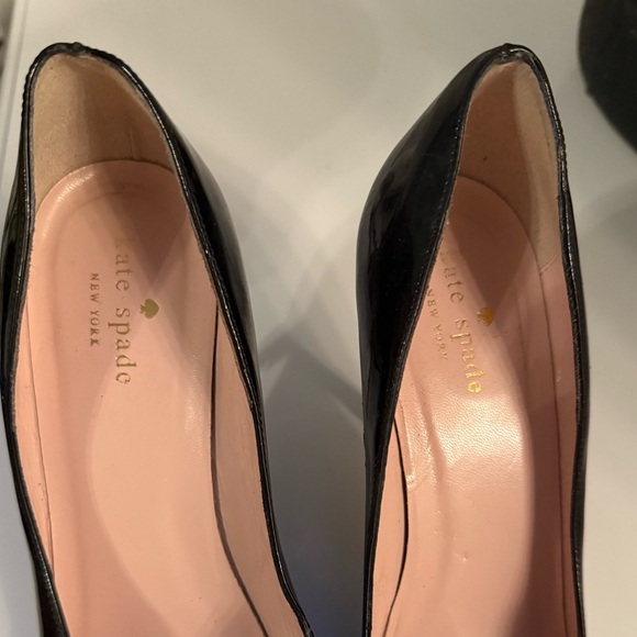 Kate Spade Black Heels with Crystal Embellishments - Picture 2 of 8